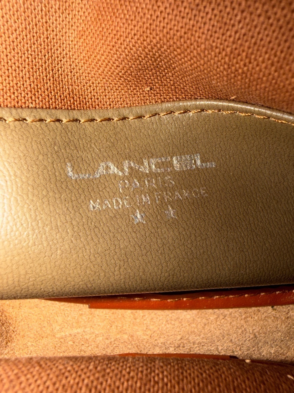 Vintage 1980’s Lancel Paris Crossbody Purse - Picture 7 of 9